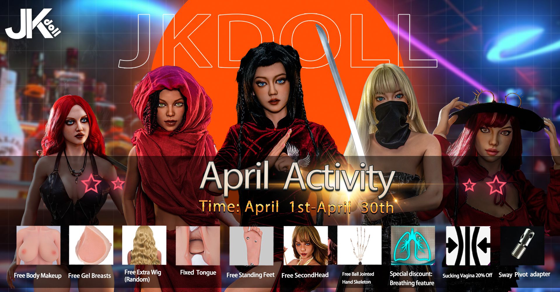 Promotion JKDoll Avril 2025
